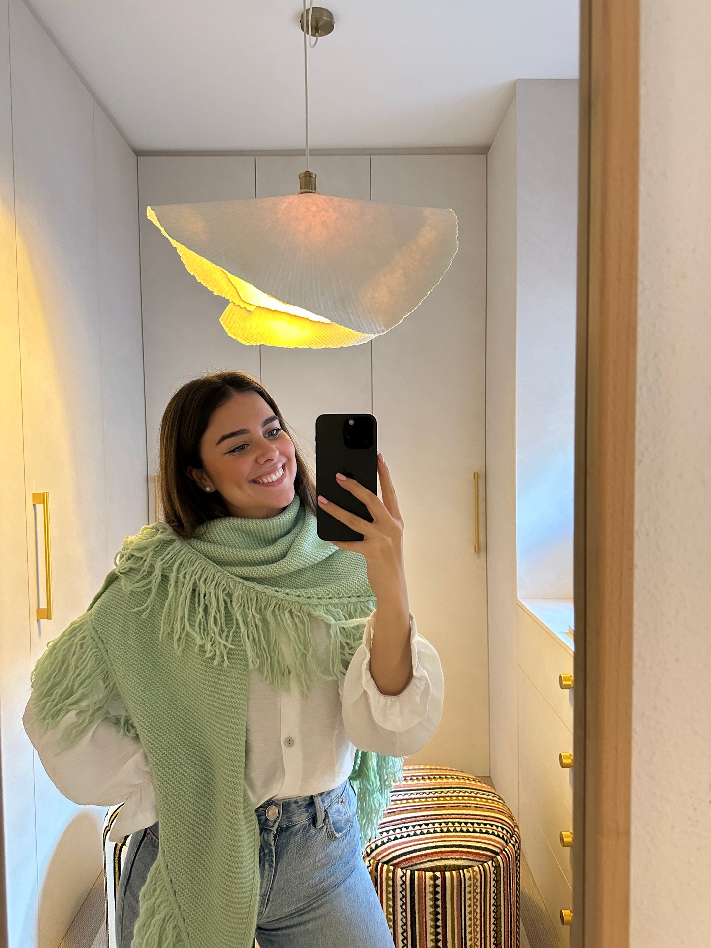 Poncho Verde Agua