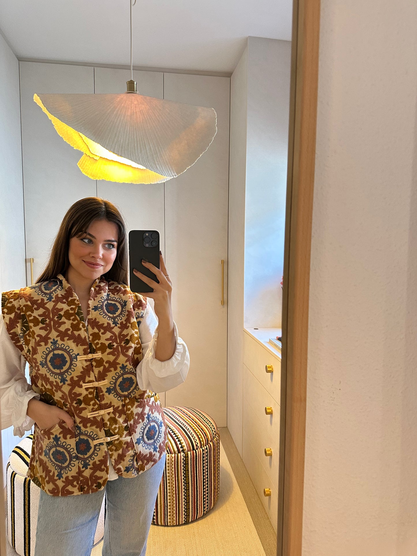 Chaleco India Bordado