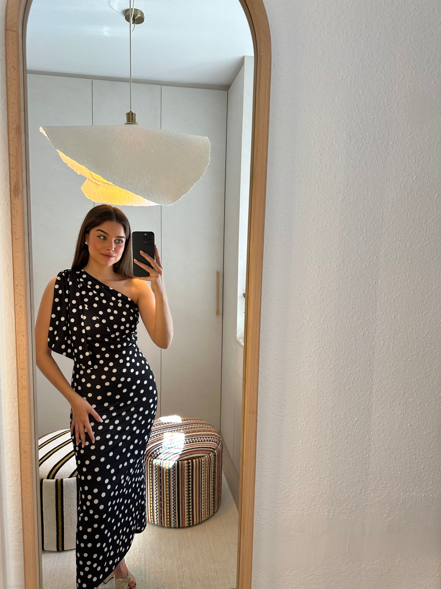 Vestido Lunares Negro